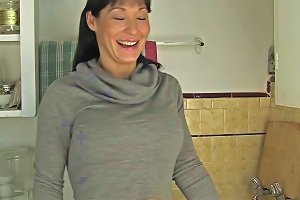 Hot Mom Fucking A Kitchen Counter