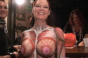 Springbreaklife Video Body Painted In The Street